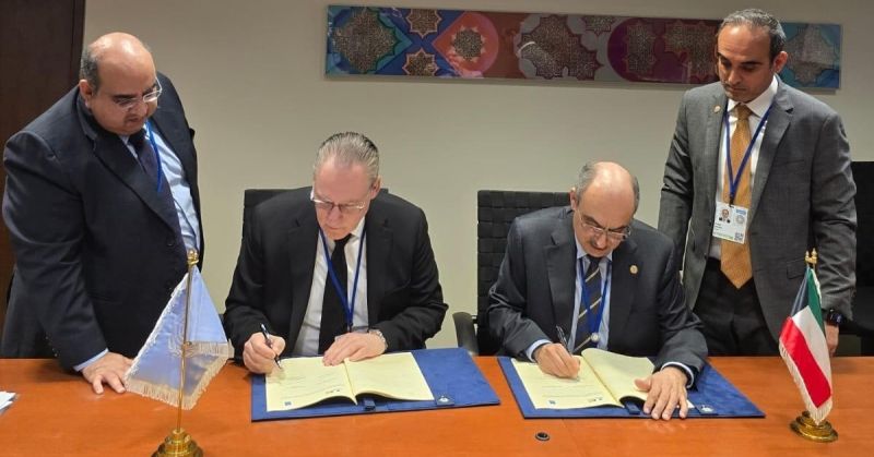 الصندوق الكويتي للتنمية يوقع منحة بمليوني دولار لتوفير مياه الشرب النظيفة لغزة