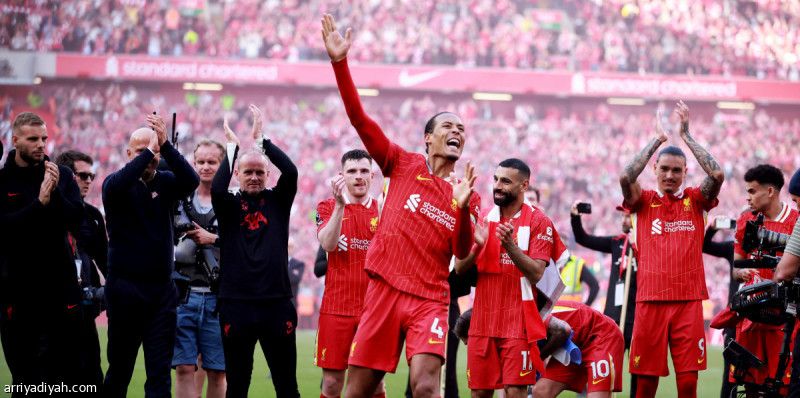 ليفربول يحسم لقبه الـ20 ويعادل رقم «الشياطين»