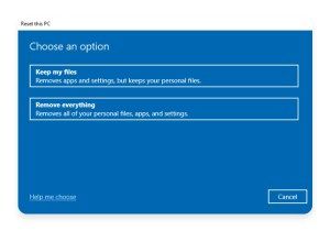 كيفية استعادة ضبط المصنع ويندوز 10 و11