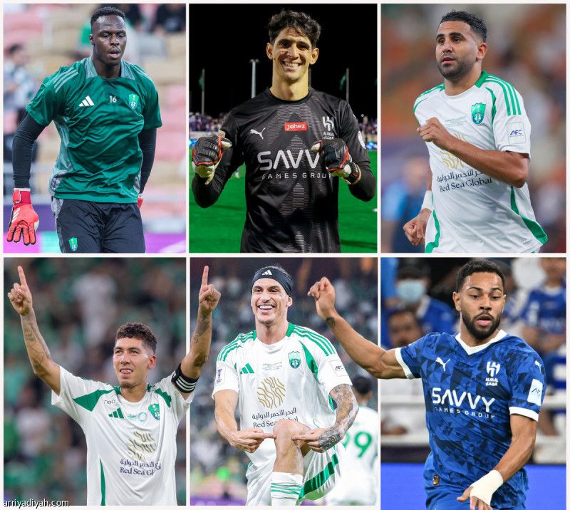 بين الهلال والأهلي.. 6 نجوم صنعوا المجد القاري