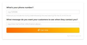 طريقة انشاء رابط واتساب مباشر لرقمك