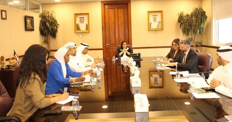 من اجتماع ديوان الخدمة المدنية مع مؤسسة دودز للتدريب البريطانية