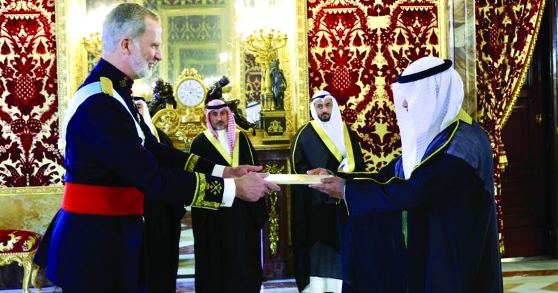 3 سفراء جدد للكويت في إسبانيا ونيبال والسويد