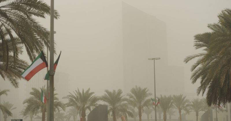 «الأرصاد»: أمطار وغبار.. وانخفاض الرؤية لأقل من ألف متر