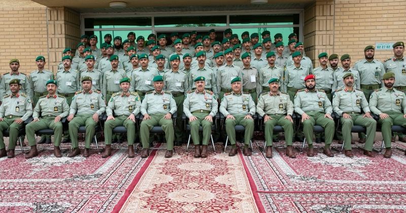 «الحرس الوطني» يخرج دورة رقباء أوائل