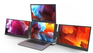 أول جهاز يحول اللابتوب إلى كمبيوتر بأربع شاشات