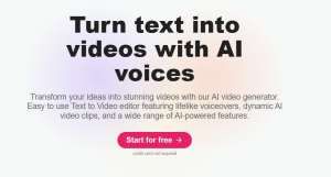 تصميم فيديو بالذكاء الاصطناعي مجانا