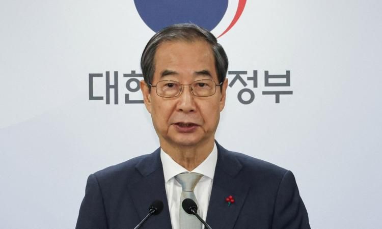 القائم بأعمال رئيس كوريا الجنوبية يترأس اجتماعا لمجلس الأمن القومي الرئاسي