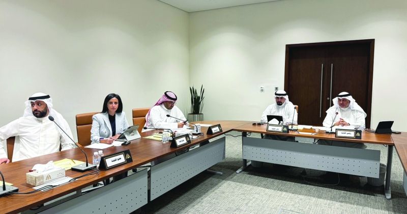 جانب من اجتماع لجنة مُحافظة العاصمة في المجلس البلدي