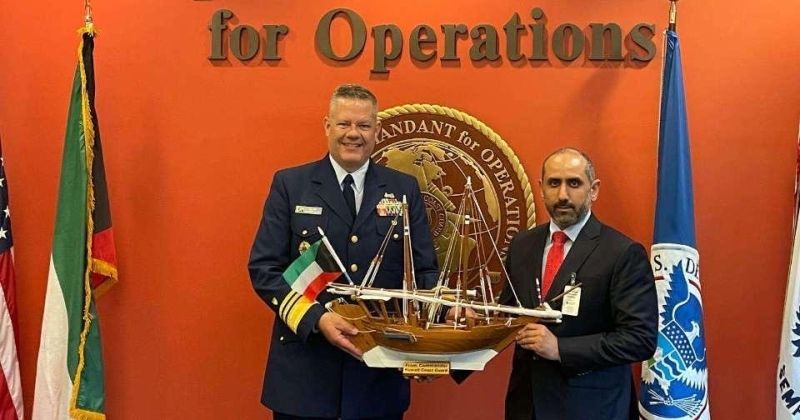 مباحثات كويتية أميركية حول تعزيز التعاون في الأمن البحري