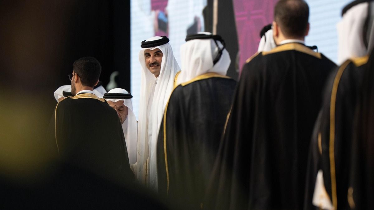 سمو الأمير يعرب عن فخره بتخريج الدفعة الـ48 من طلاب جامعة قطر