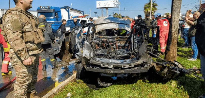 إسرائيل تغتال عضوًا فى حماس فى غارة على مدينة صيدا جنوب لبنان