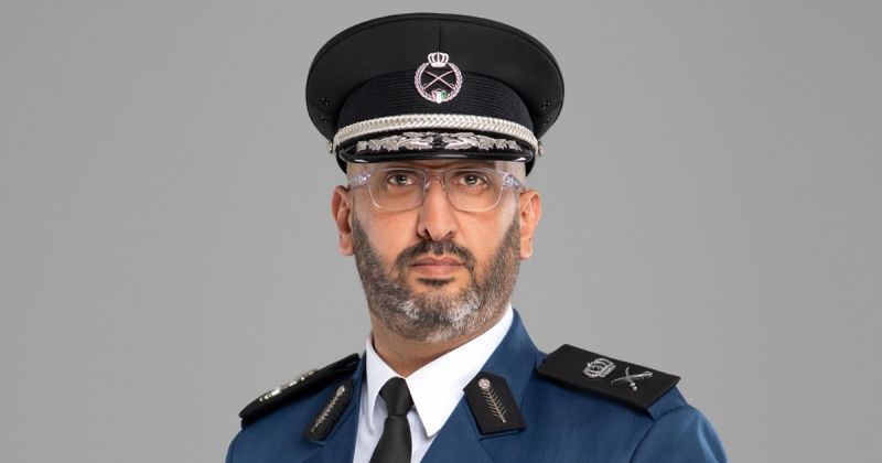 رئيس قوة الإطفاء العام اللواء طلال الرومي