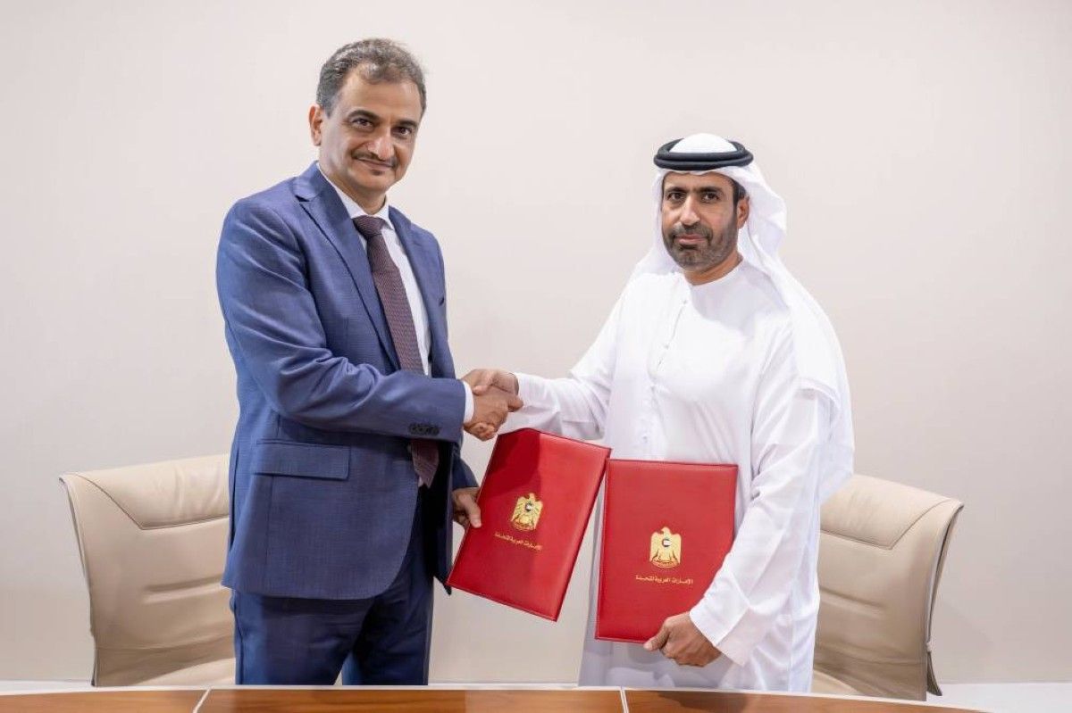 توقيع مذكرة تفاهم بين وكالة الإمارات للمساعدات الدولية ومحافظ عدن لبناء مستشفى