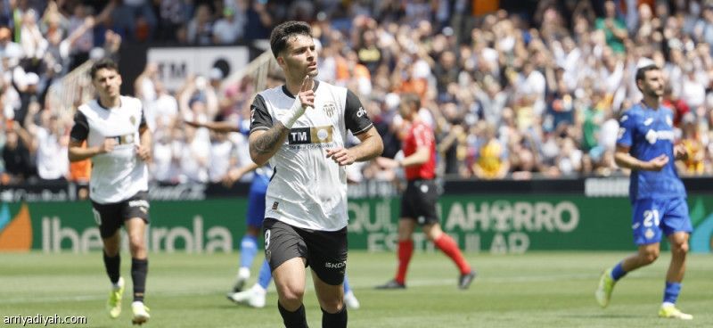 فالنسيا يذيق خيتافي الخسارة الرابعة