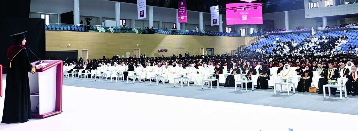 تخريج طالبات «الآداب والعلوم» في جامعة قطر «دفعة 2025»