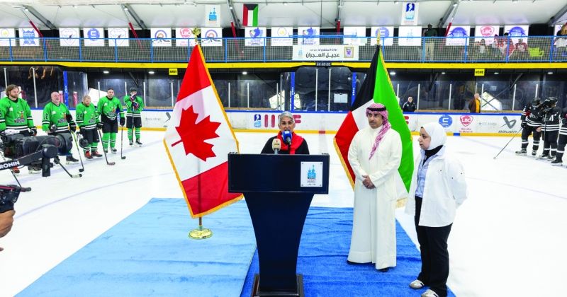 السفيرة الكندية: الهوكي يُجسّد قيم التعاون بين شعبي بلدينا