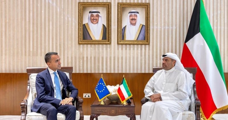 اليحيا يستعرض ودي مايو الشراكة الإستراتيجية بين الكويت والاتحاد الأوروبي