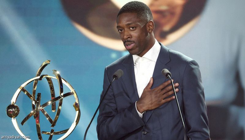 ديمبيلي أفضل لاعب في الدوري الفرنسي