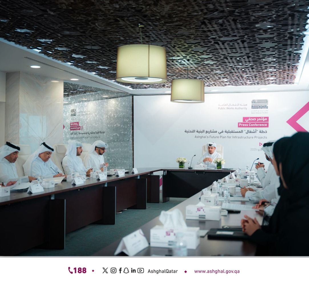 أشغال تطلق خطة استراتيجية بقيمة 81 مليار ريال لتعزيز البنية التحتية والتنمية المستدامة في قطر