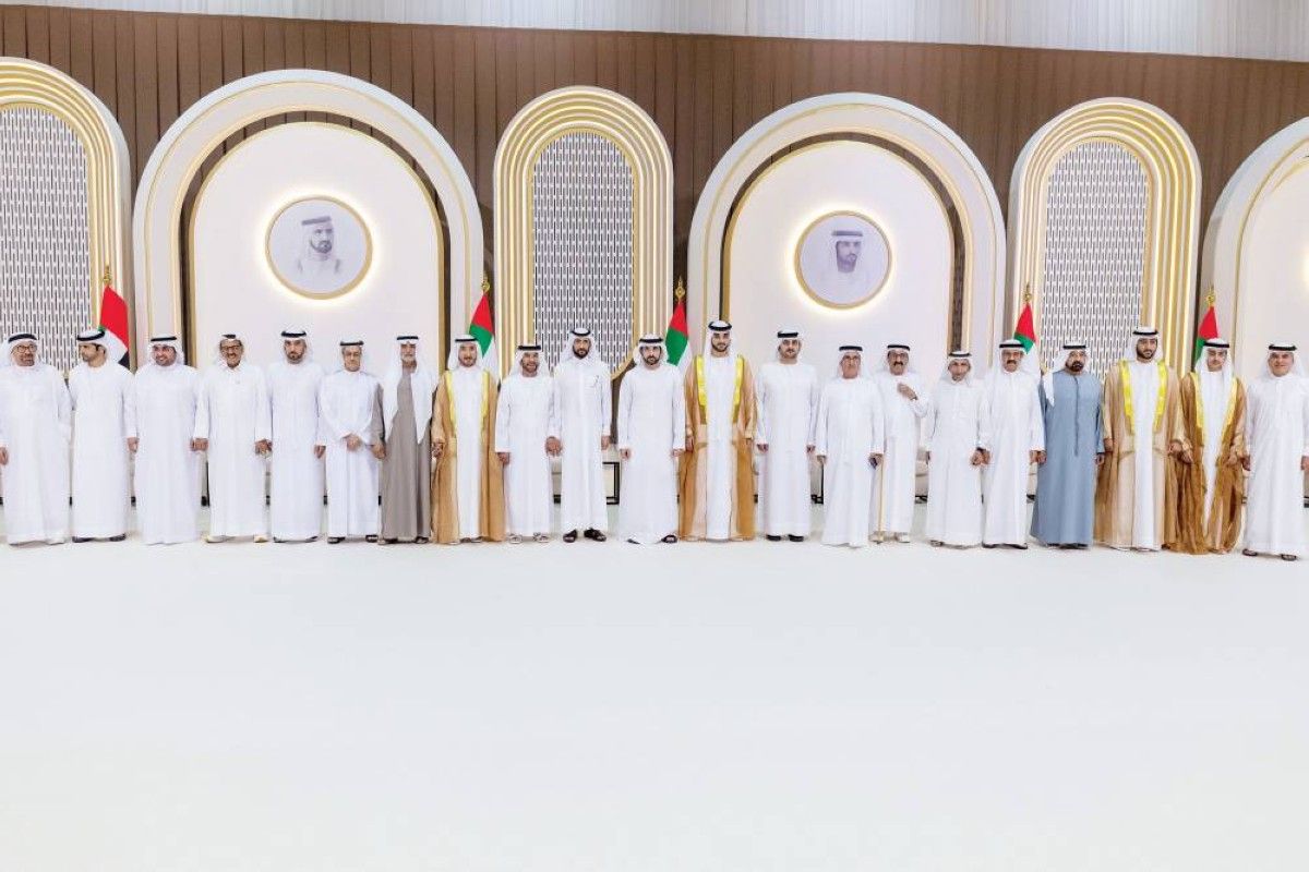 محمد بن راشد يحضر أفراح آل مكتوم