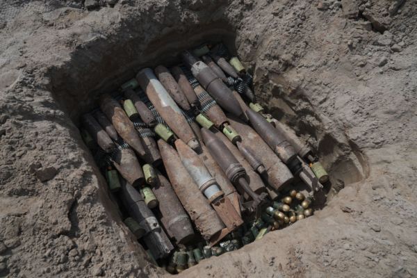 مسام يتلف أكثر من 5000 قطعة من الذخائر غير المنفجرة في أبين