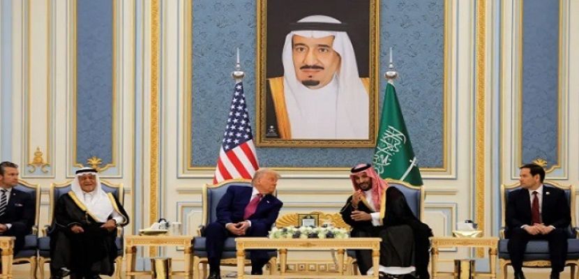 مباحثات بين ولى العهد السعودى والرئيس الأمريكى فى قصر اليمامة بالرياض