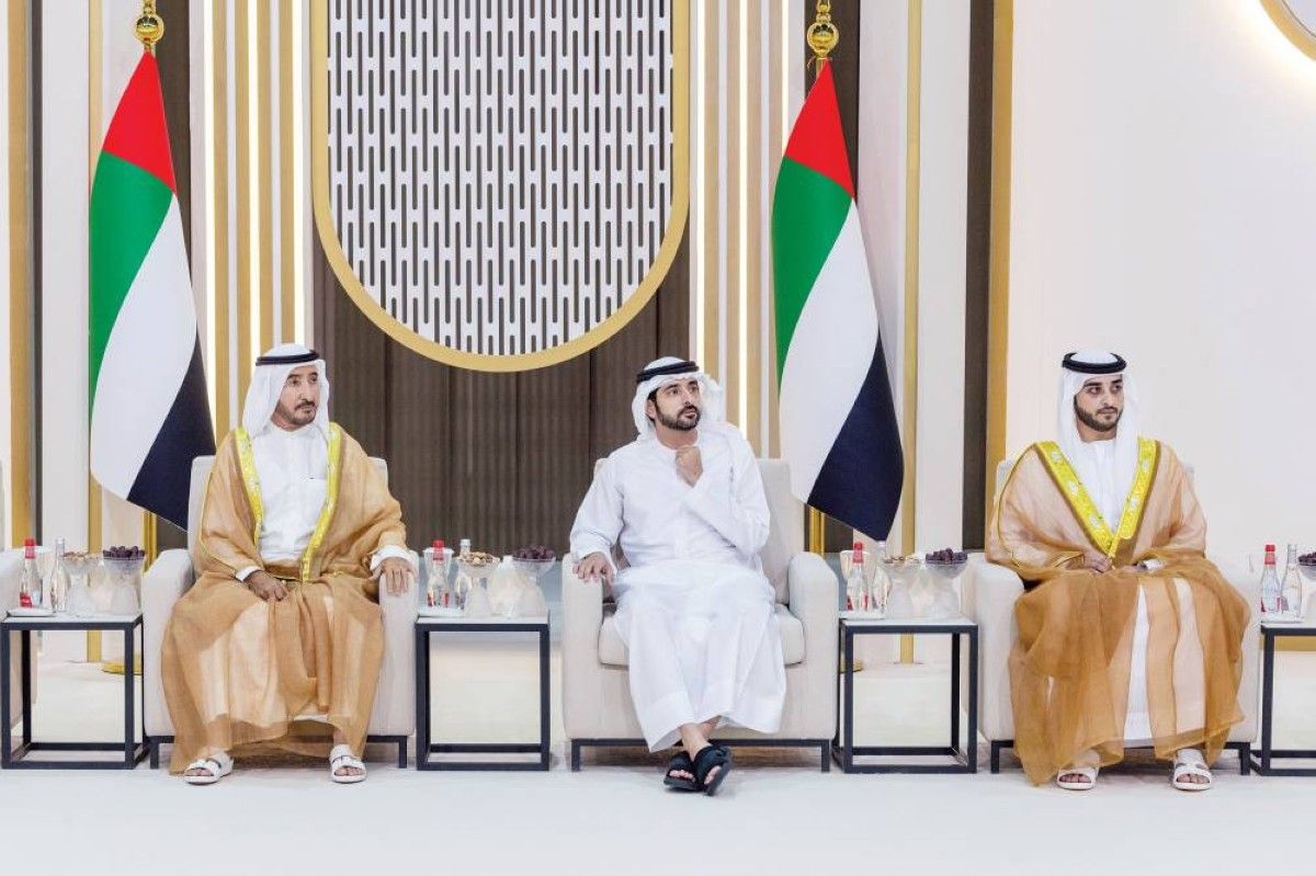 محمد بن راشد يحضر أفراح آل مكتوم