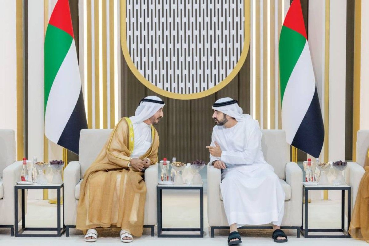 محمد بن راشد يحضر أفراح آل مكتوم