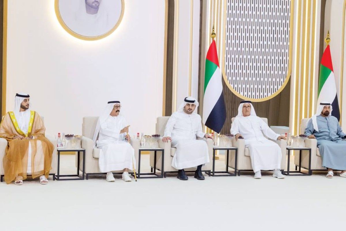 محمد بن راشد يحضر أفراح آل مكتوم