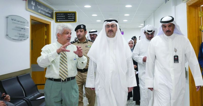 محافظ العاصمة يزور مستشفى ابن سينا: صرح طبي رائد