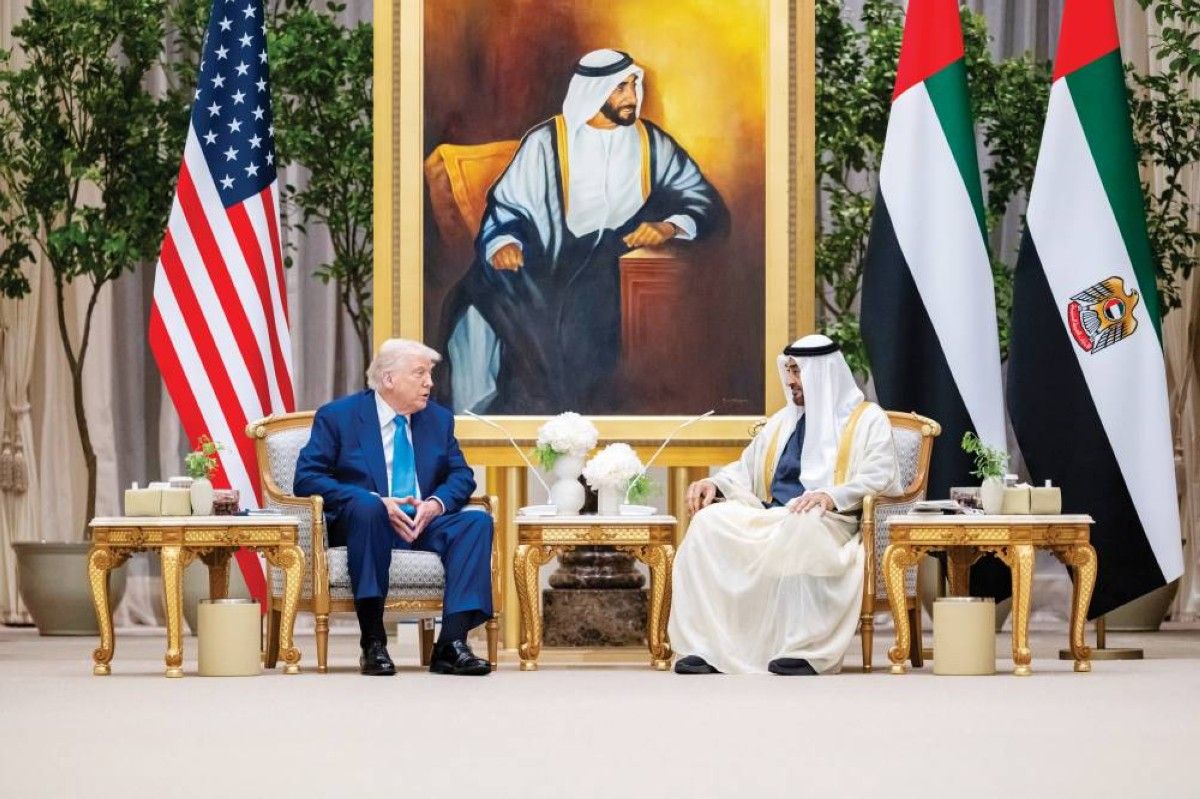 محمد بن زايد ودونالد ترامب يشهدان إعلان تدشين مجمّع الذكاء الاصطناعي الإماراتي ـ الأمريكي الشامل