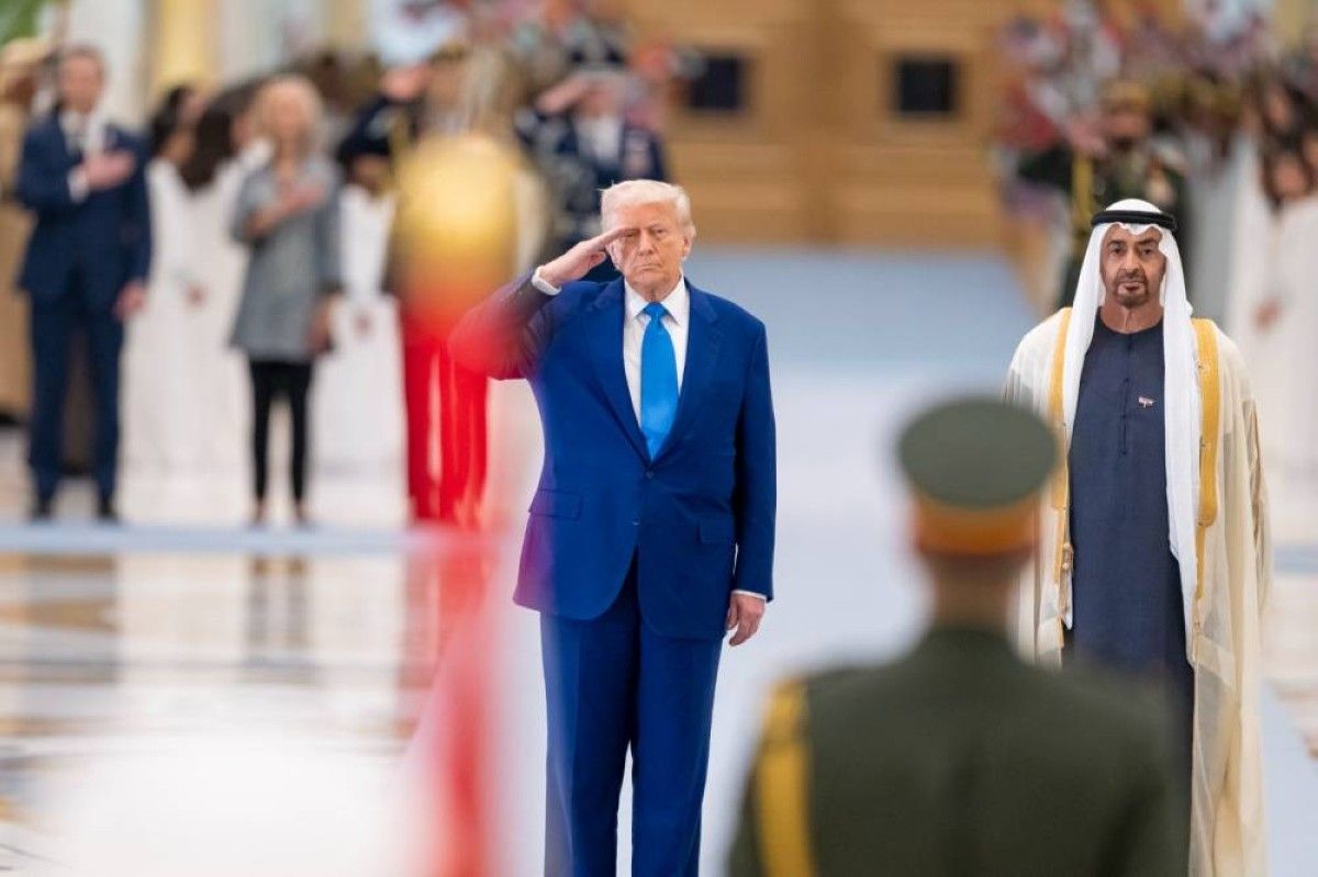 ترامب: الإمارات بلد رائع وفخور بزيارتي هذا البلد العظيم