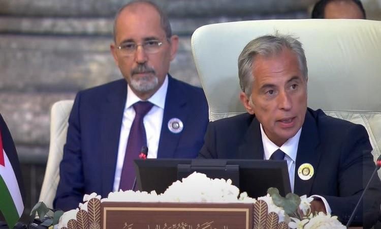 رئيس وزراء الأردن يطالب بوقف فوري ودائم لإطلاق النار وإدخال المساعدات إلى غزة