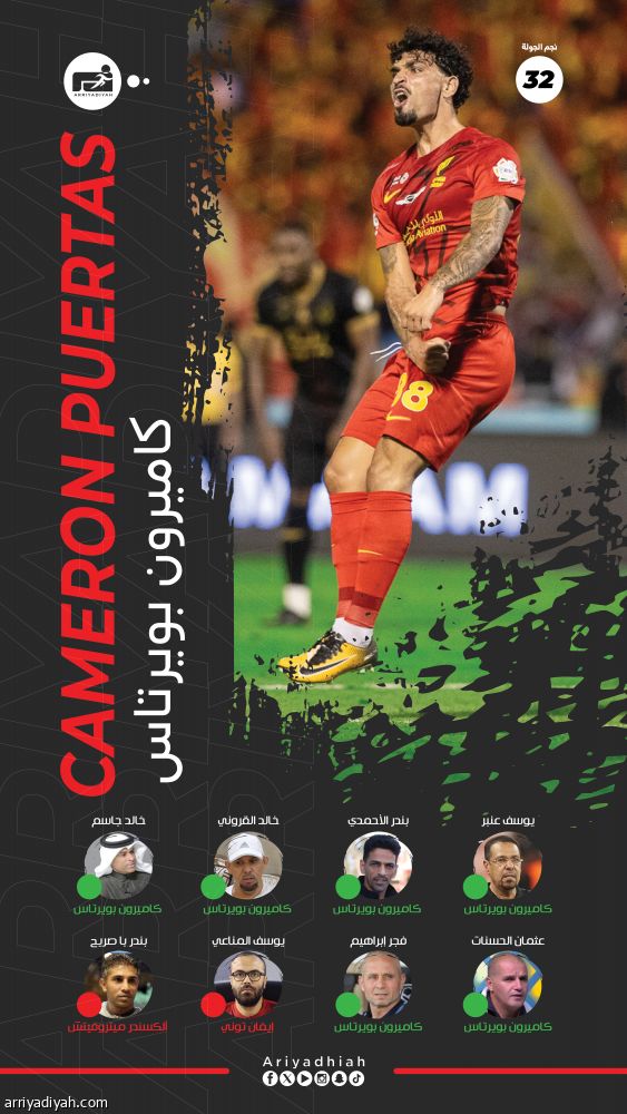 بويرتاس يخطف النجومية بضربتي الوحدة