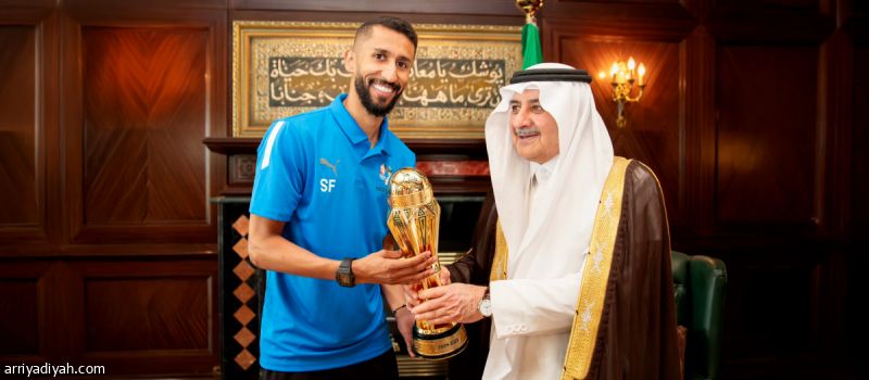 أمير تبوك يستقبل أبطال «يلو»