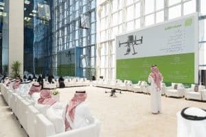 تدشين طائرة درون حديثة لتطوير الأعمال الجيومكانية بالجوف