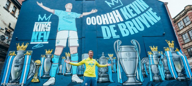 السيتي يحتفي برحيل دي بروين