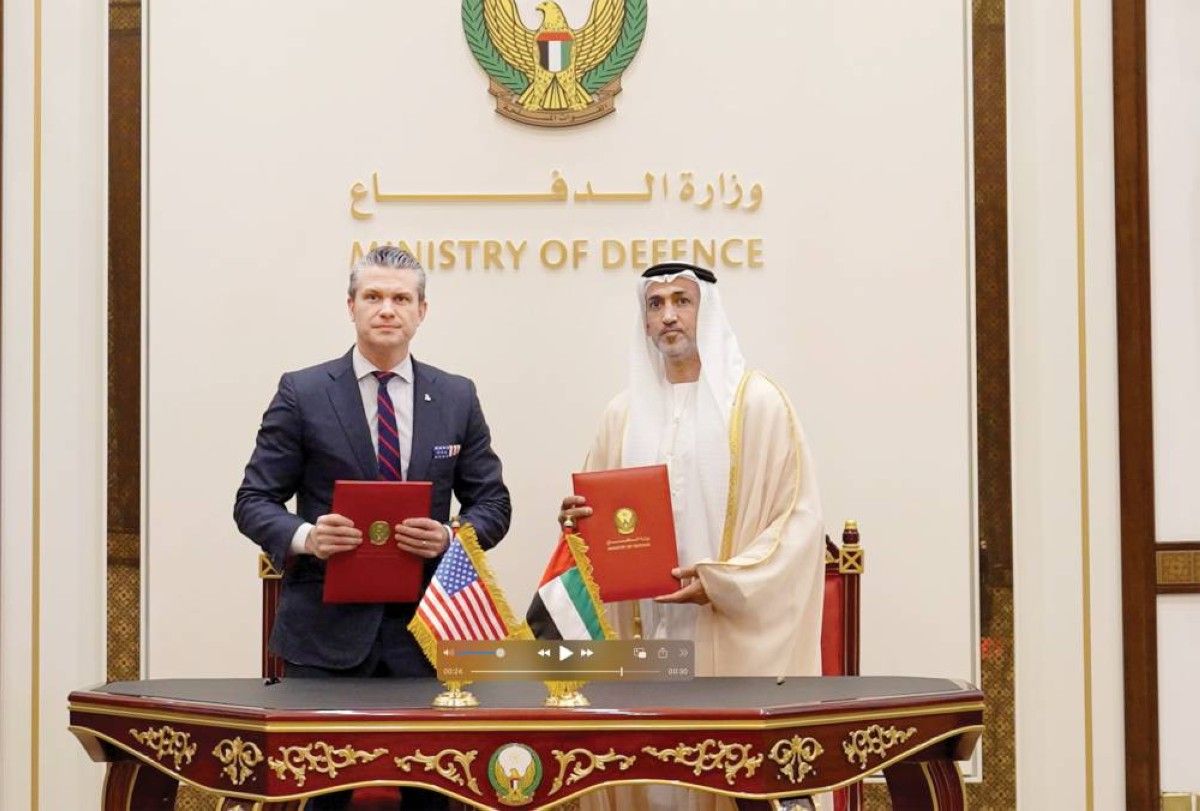 الإمارات وأمريكا توقعان خطاب نوايا بشأن «إقامة شراكة دفاعية كبرى»