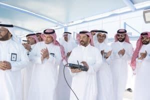 تدشين طائرة درون حديثة لتطوير الأعمال الجيومكانية بالجوف