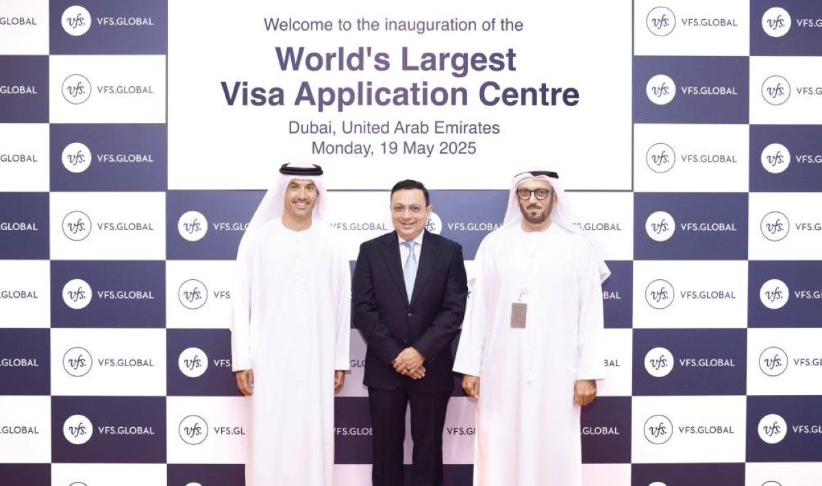 دبي تحتضن أكبر مركز بالعالم لتقديم طلبات الحصول على التأشيرة