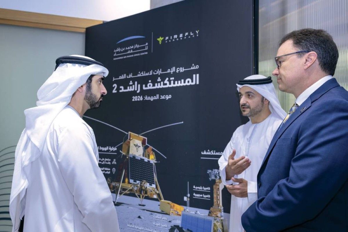حمدان بن محمد: بدعم محمد بن زايد ومتابعة محمد بن راشد الإمارات تواصل ترسيخ مكانتها الرائدة في قطاع الفضاء