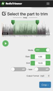 قص مقطع صوتي واتساب على أندرويد وآيفون