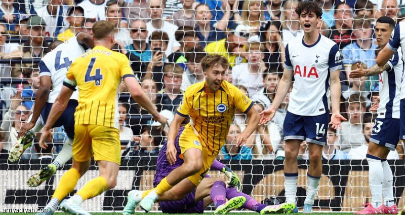 برباعية.. برايتون يفسد أفراح توتنام