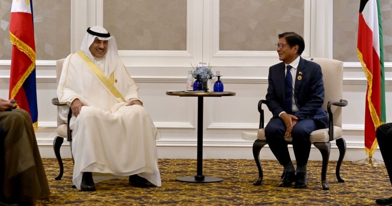 ممثل سمو الأمير يستعرض والرئيس الفلبيني العلاقات المشتركة وسبل تعزيزها