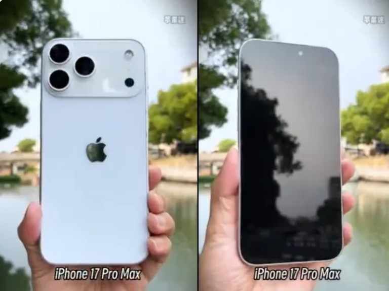أول فيديو مسرب لهاتف ايفون 17 برو ماكس
