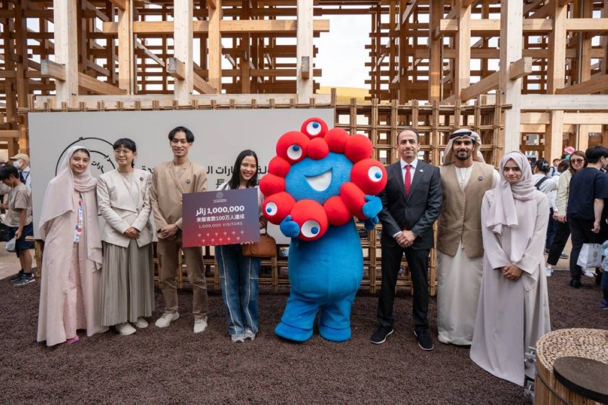 مليون زائر لجناح الإمارات في "إكسبو 2025 أوساكا – كانساي"