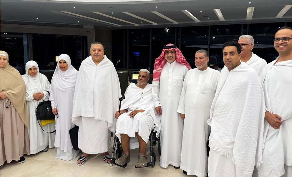 السفير السعودي يودّع الدفعة الأولى من الحجاج المصريين ضمن برنامج ضيوف خادم الحرمين الشريفين