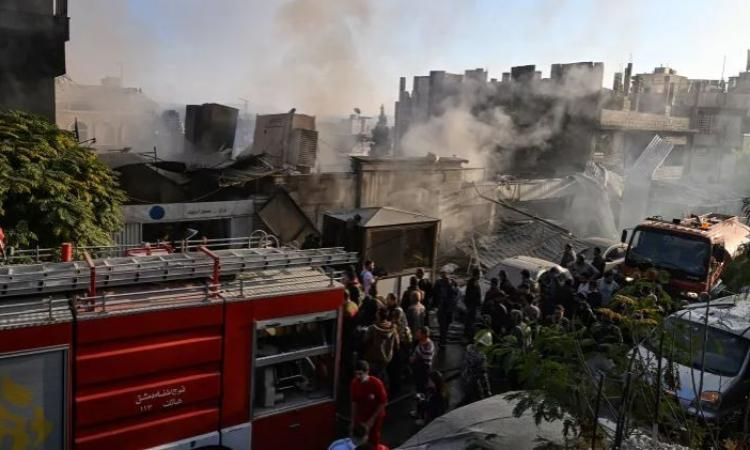 استشهاد شخص وإصابة 3 آخرين جراء غارات إسرائيلية على عدة مواقع بسوريا