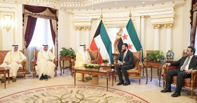 الرئيس السوري يلتقي النائب الأول